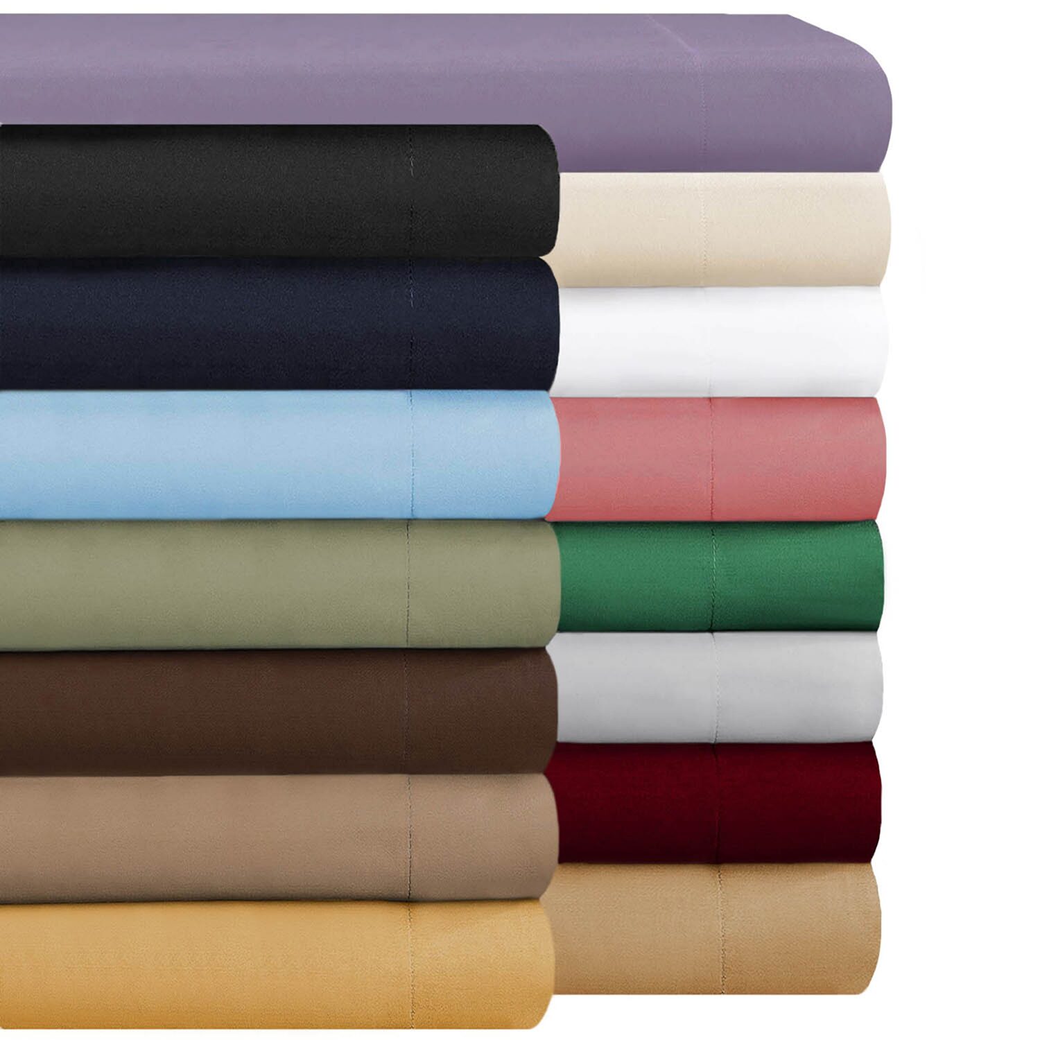 SUPERIOR® Egyptian Cotton 530tc Premium Soft Reversible Duvet Cover