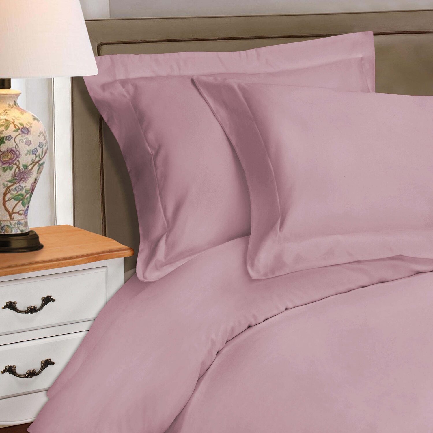 SUPERIOR® Egyptian Cotton 530tc Premium Soft Reversible Duvet Cover