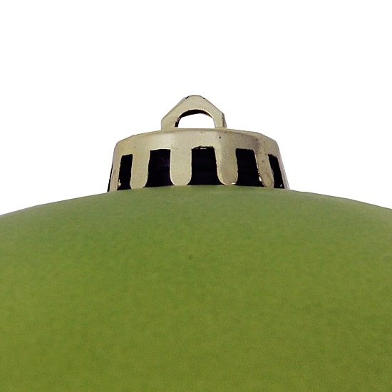 Matte Kiwi Green Shatterproof Christmas Ball Ornament 12'' (300mm)