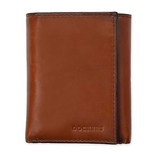Dockers Rfid Trifold W/ Bill Divider Mens Trifold Wallet