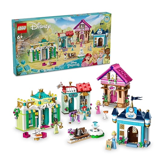 LEGO Disney Princess Market Adventure Princess Building Set (817 Pieces)
