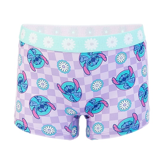 Little & Big Kid Girls Lilo & Stitch 4 Pack Multi-Pack Boyshort Panty Gabp61007