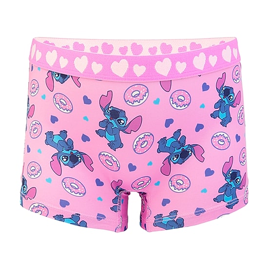 Little & Big Kid Girls Lilo & Stitch 4 Pack Multi-Pack Boyshort Panty Gabp61007
