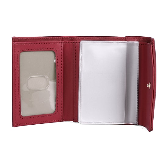 J. Buxton Womens RFID Blocking Trifold Wallet