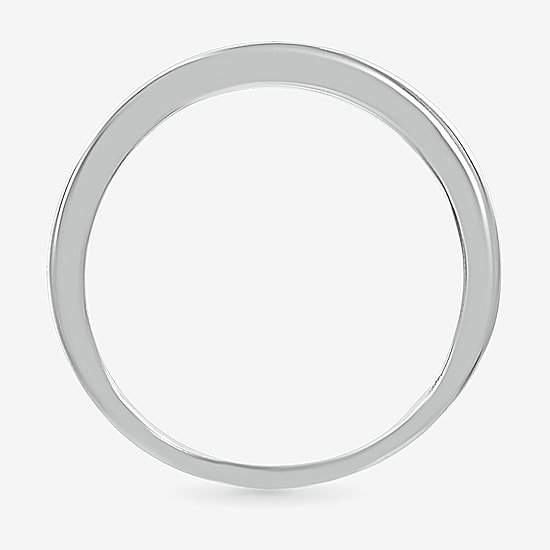 Mens 2.5MM 1/6 CT. T.W. Natural White Diamond 10K Gold Wedding Band