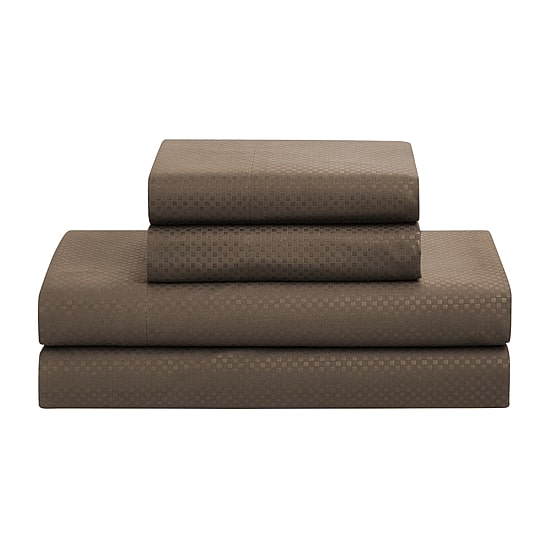 Sweet Home Collection™ Embossed Greek Key Bed In A Bag All Season Complete Set