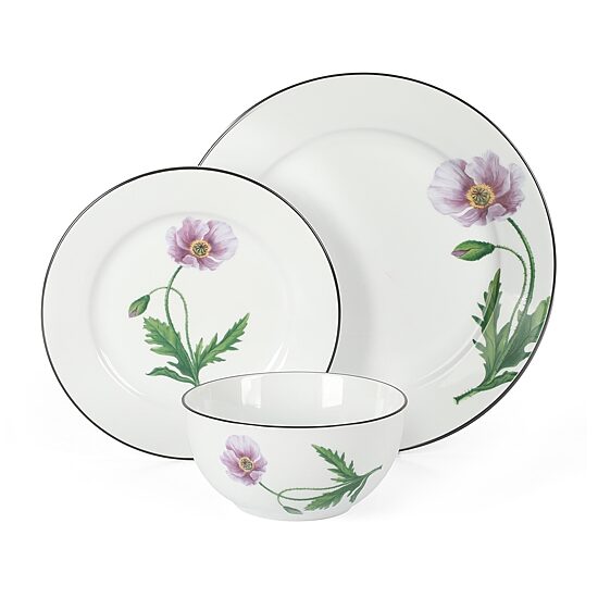 Martha Stewart Botanical Garden 12-pc. Ceramic Dinnerware Set