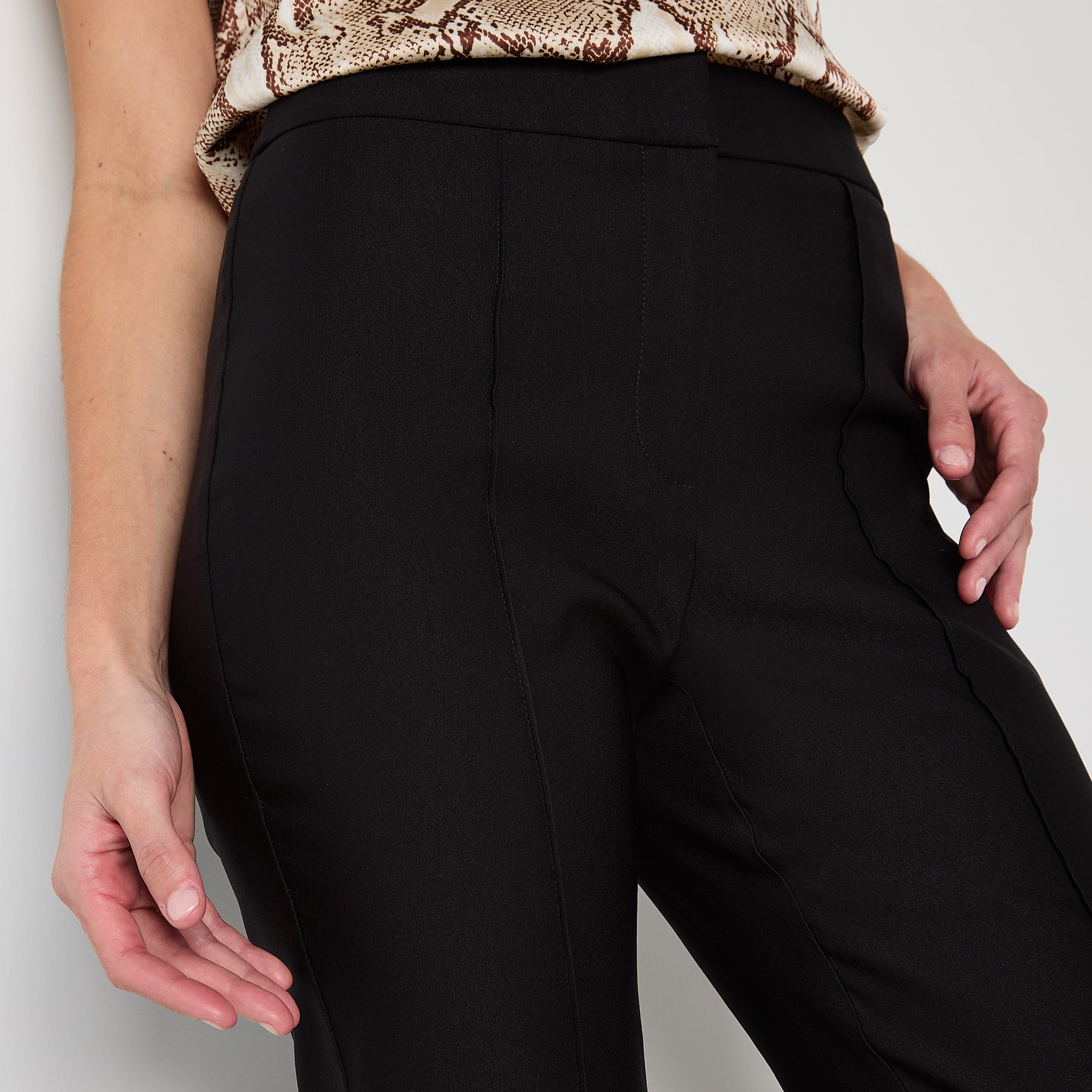 Worthington Womens Slim High Rise Pant