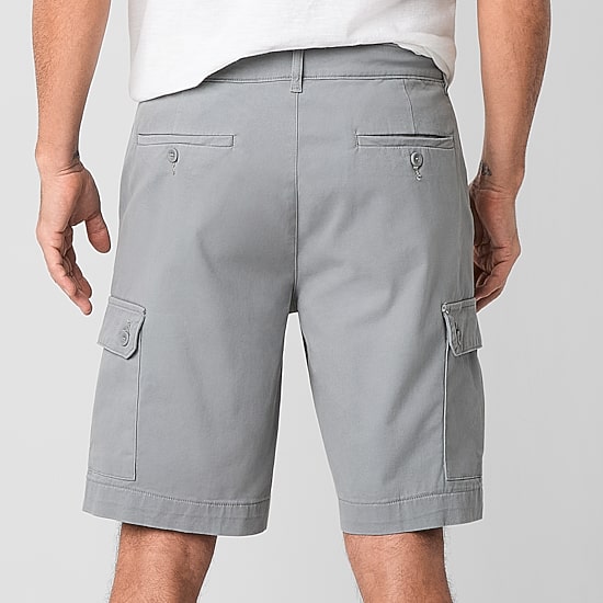 St. John's Bay Mens 10" Stretch Fabric Cargo Short