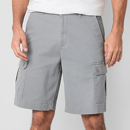 St. John's Bay Mens 10" Stretch Fabric Cargo Short