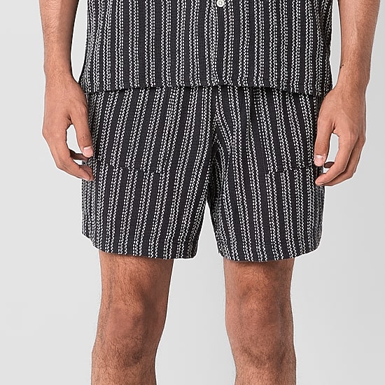 Arizona 6" Mens Textured Pull-On Short