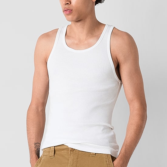 Arizona Mens Ribbed Tank Top