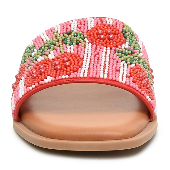 Nicole Miller Womens Destin Flat Sandals