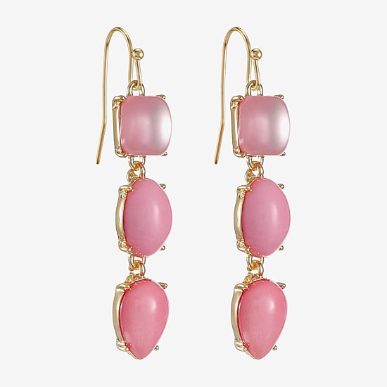 Liz Claiborne Womens Drop Earrings
