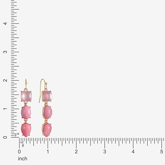 Liz Claiborne Womens Drop Earrings