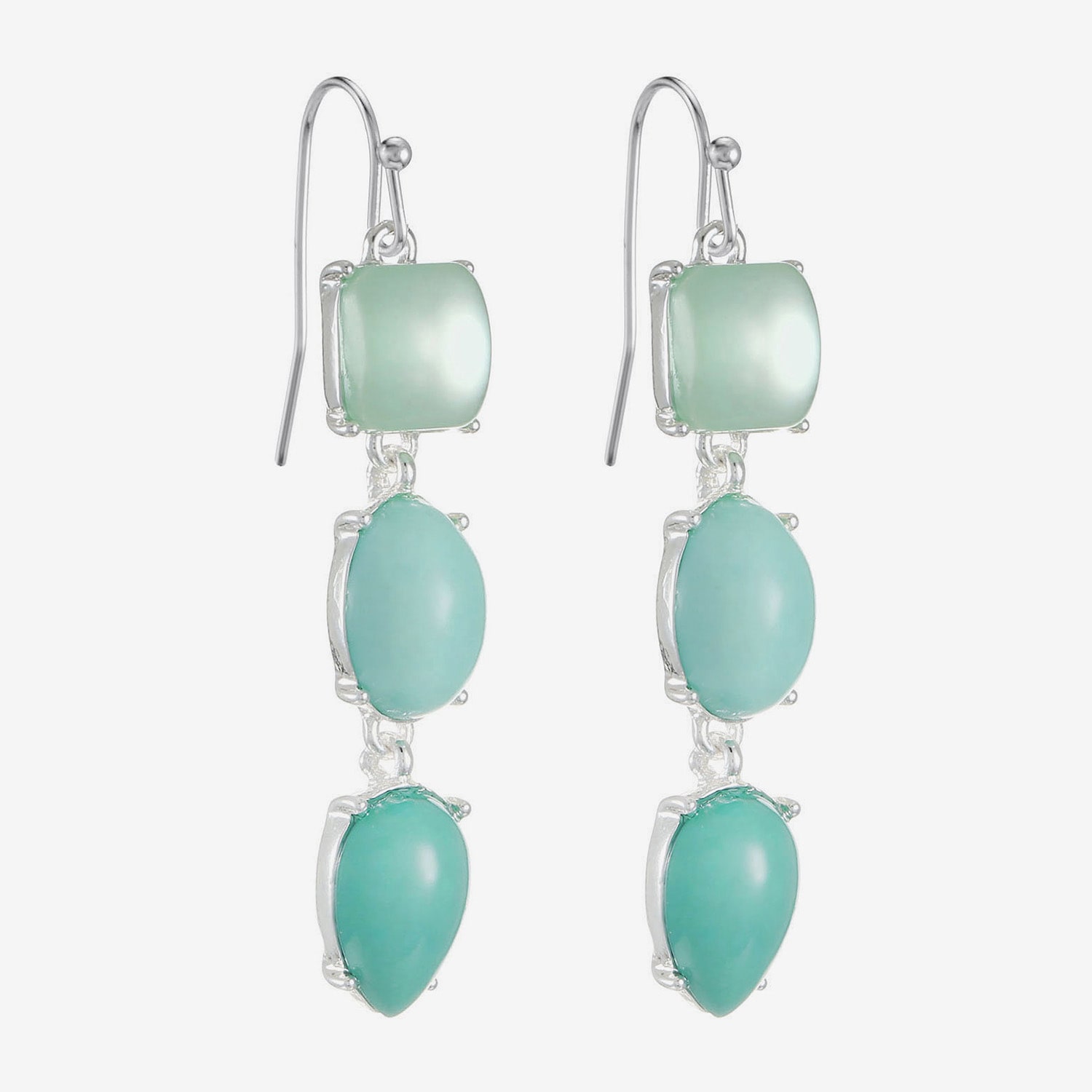 Liz Claiborne Womens Drop Earrings