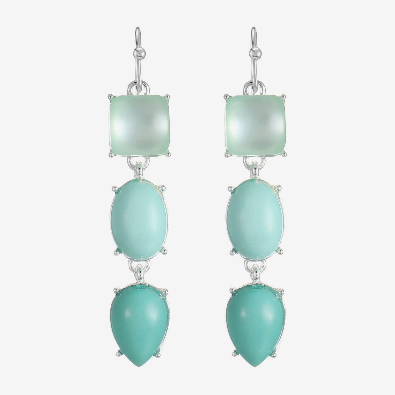 Liz Claiborne Womens Drop Earrings