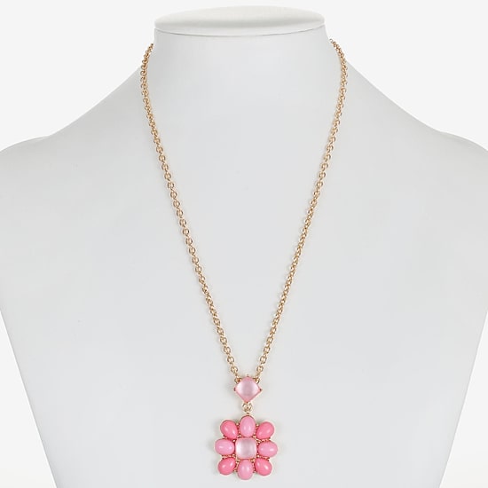 Liz Claiborne Womens 17 Inch Pendant Necklace