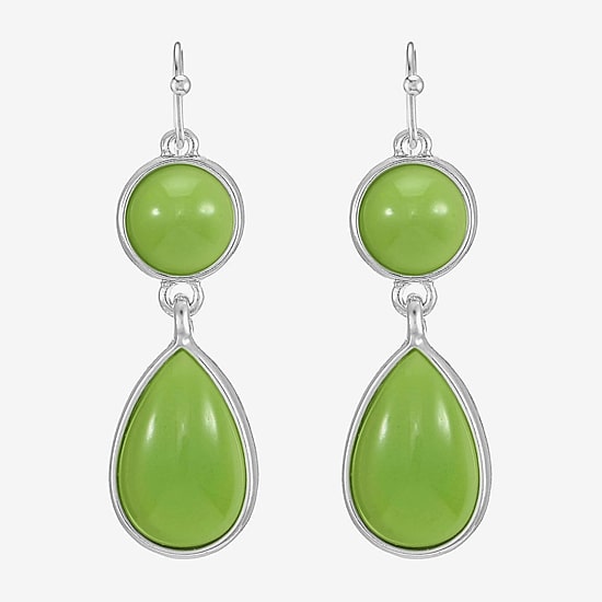 Liz Claiborne Womens Drop Earrings