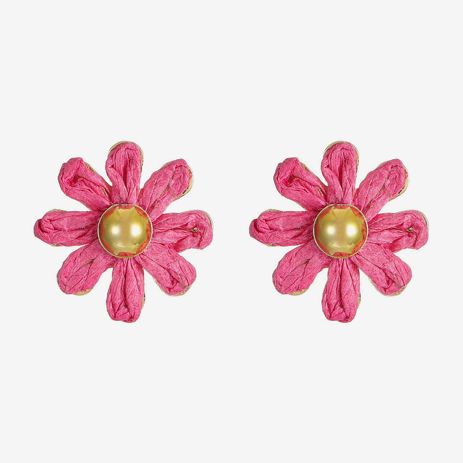 Liz Claiborne 20mm Flower Stud Earrings