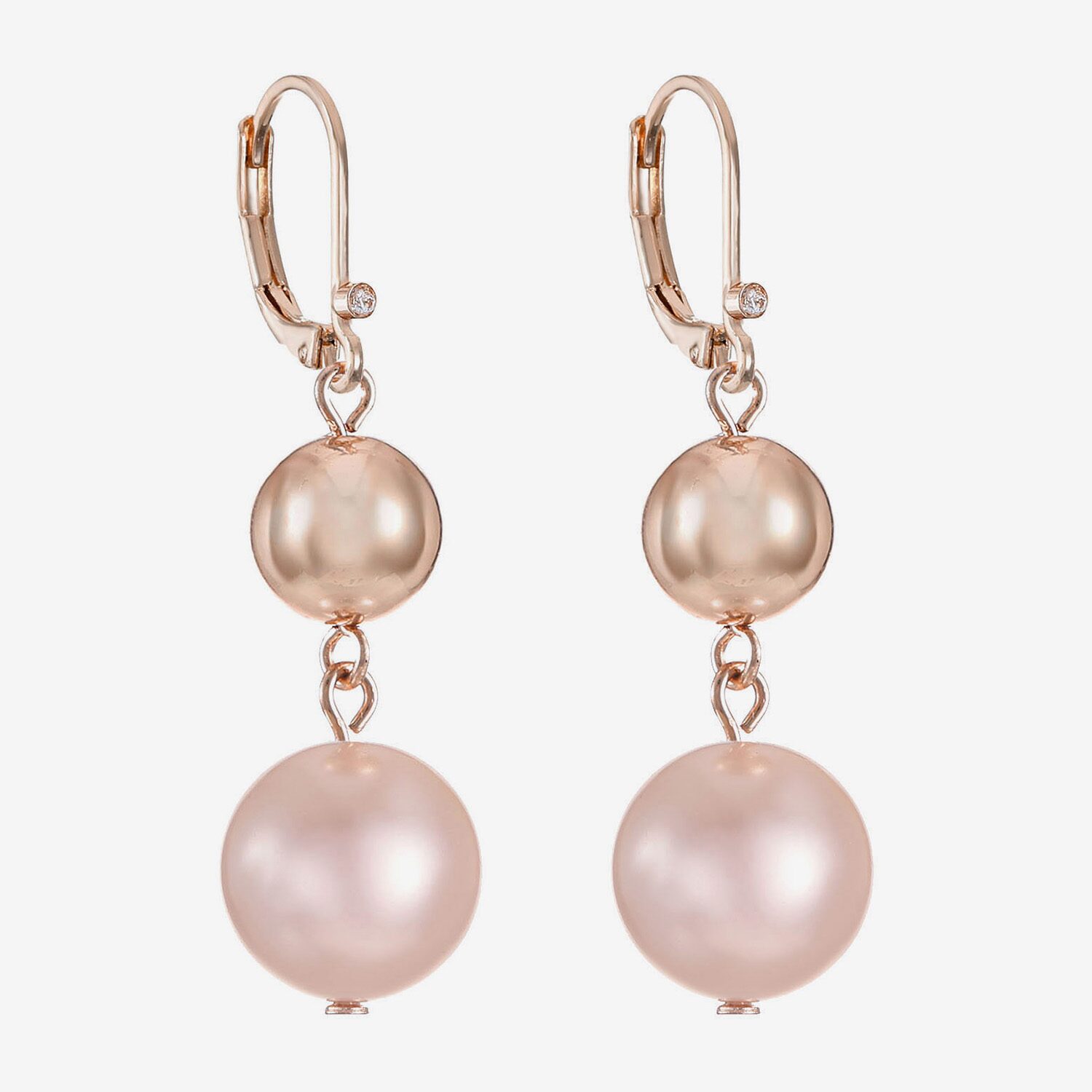 Monet Jewelry Womens Simulated Pearl Round Drop Earrings