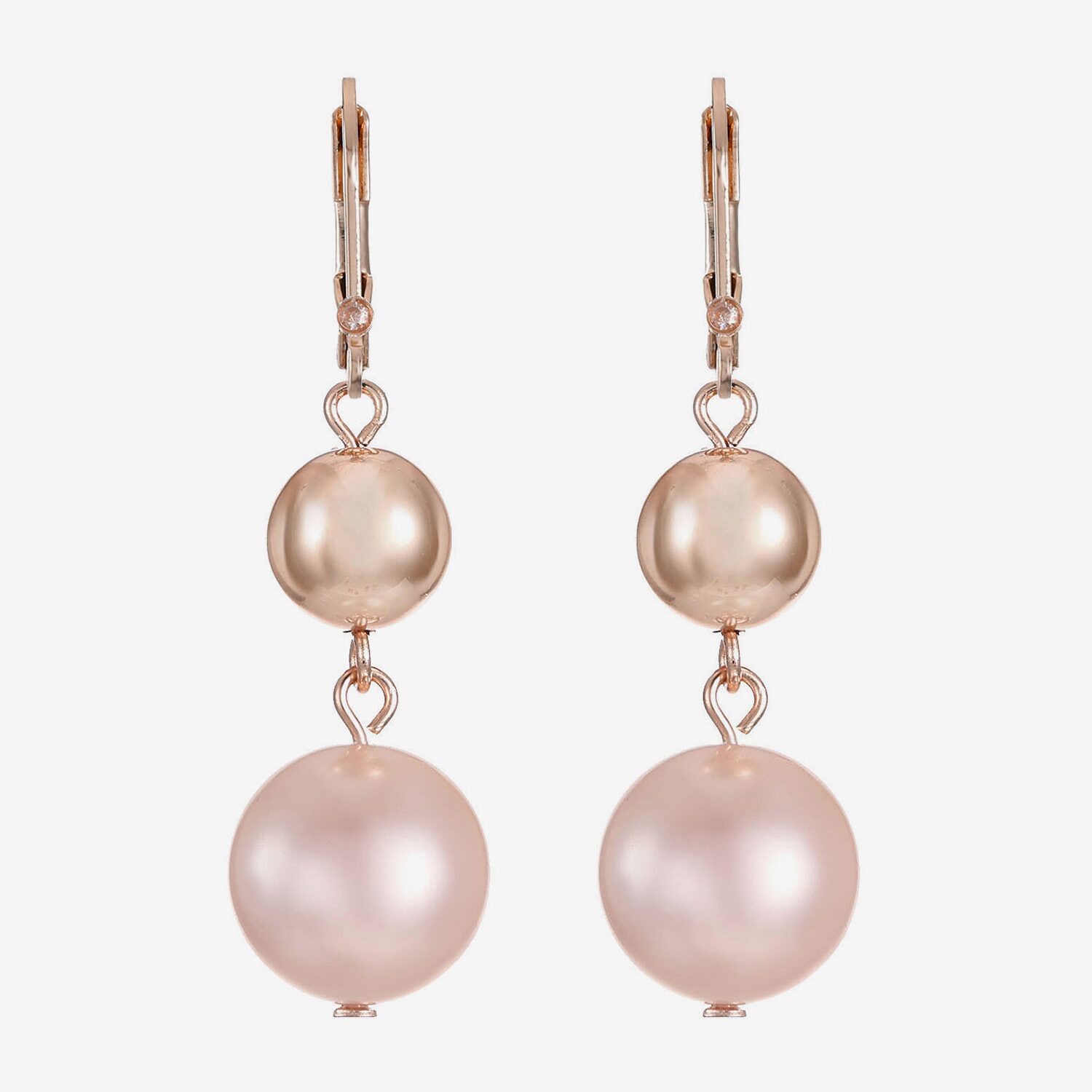 Monet Jewelry Womens Simulated Pearl Round Drop Earrings