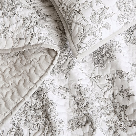 Brooklyn Loom Mila Floral 3-pc. Easy Care Quilt Set