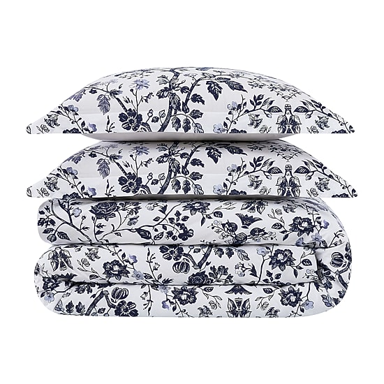 Brooklyn Loom Ava Floral Easy Care Comforter Set