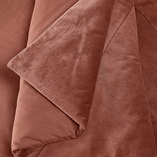 Brooklyn Loom Matte Cotton Velvet Easy Care Comforter Set