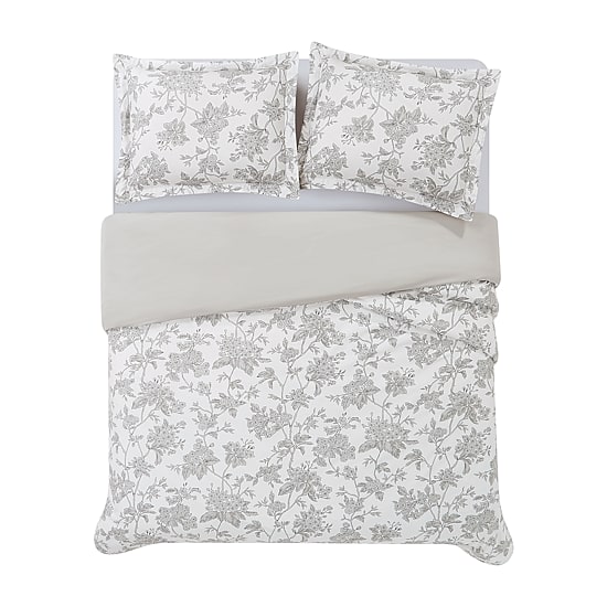 Brooklyn Loom Mila Floral 3-pc. Easy Care Duvet Cover Set