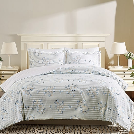 Cottage Classics Emma Floral Easy Care Comforter Set