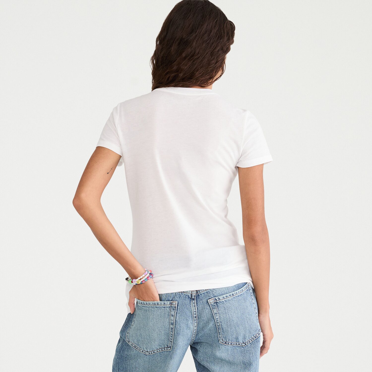 AEROPOSTALE Womens Juniors Crew Neck Short Sleeve Regular Fit Graphic T-Shirt