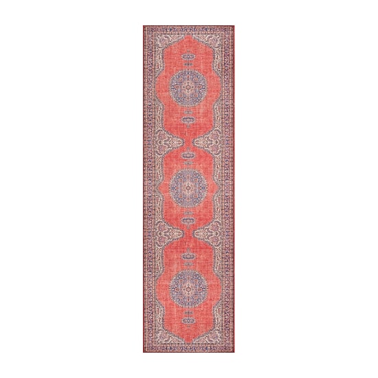 Momeni Afshar 12 Medallion Indoor Rectangular Accent Rug