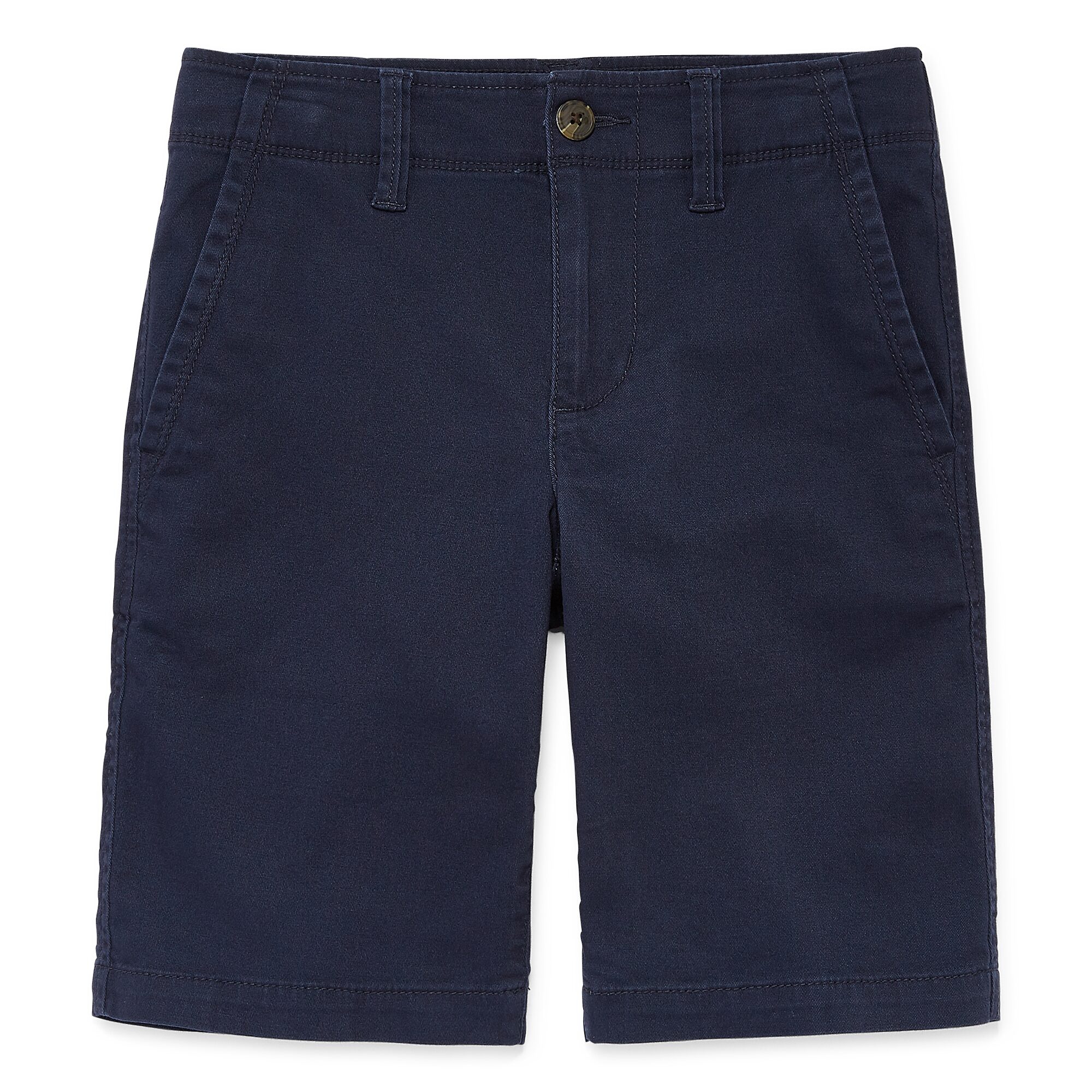 Arizona Little & Big Boys Stretch Fabric Adjustable Waist Chino Short