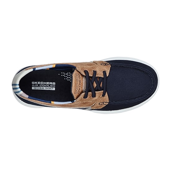 Skechers Go Walk Lite Vista Playa Womens Boat Shoes