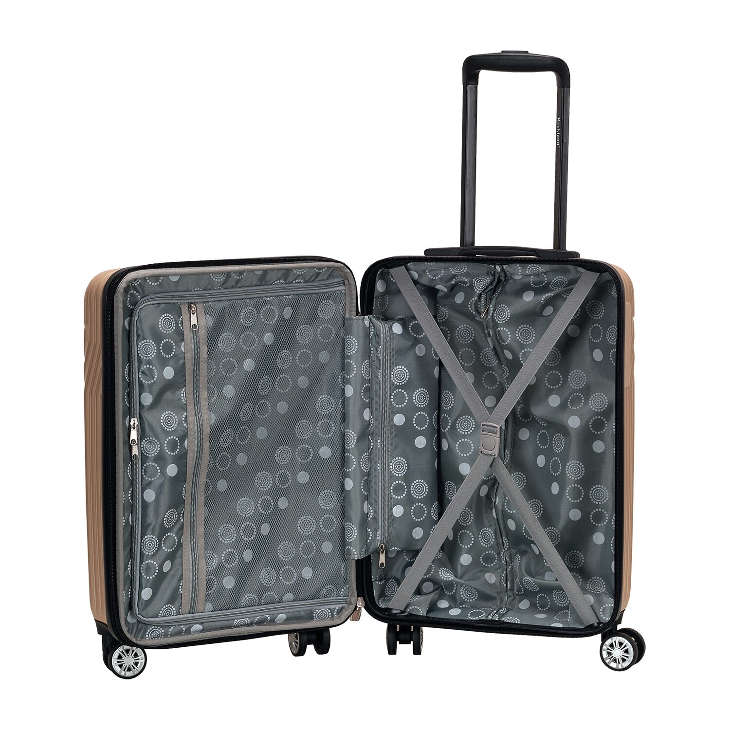 Rockland Pista Abs Non Expandable 3-pc. Hardside LIGHTWEIGHT Luggage Set