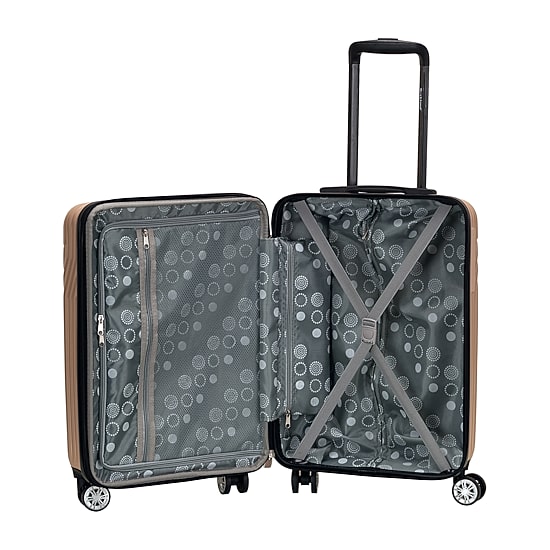 Rockland Pista Abs Non Expandable 3-pc. Hardside Lightweight Luggage Set