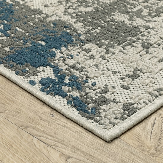 Covington Home Trieste Distressed Abstract Indoor Outdoor Rectangular Area Rug