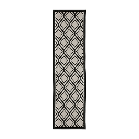 Covington Home Trieste Dble Diamond Indoor Outdoor Rectangular Runner