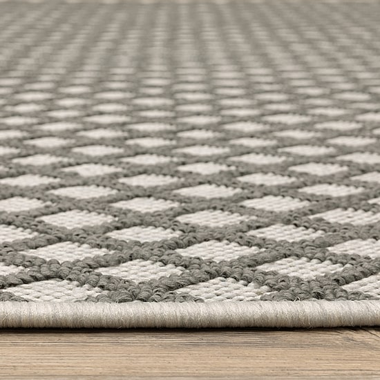 Covington Home Trieste Lattice Diamond Indoor Outdoor Rectangular Runner