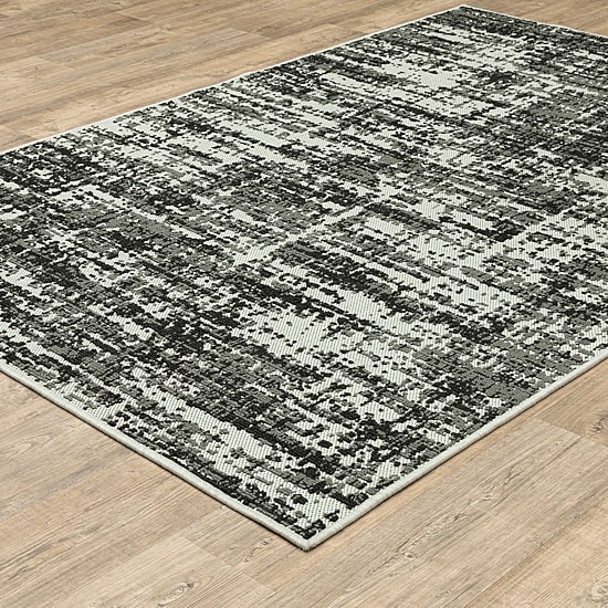Covington Home Trieste Etching Abstract Indoor Outdoor Rectangular Area Rug