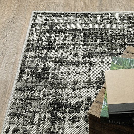 Covington Home Trieste Etching Abstract Indoor Outdoor Rectangular Area Rug