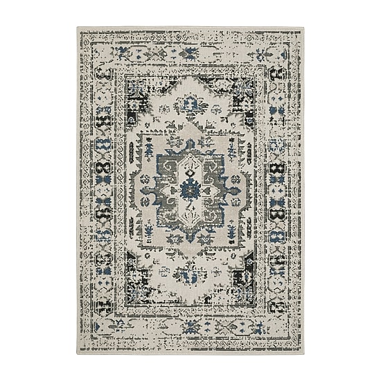 Covington Home Trieste Vintage Medallion Indoor Outdoor Rectangular Area Rug