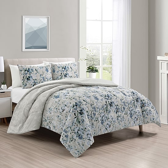 Richmond Park Julia 3-pc. Floral Midweight Comforter Set