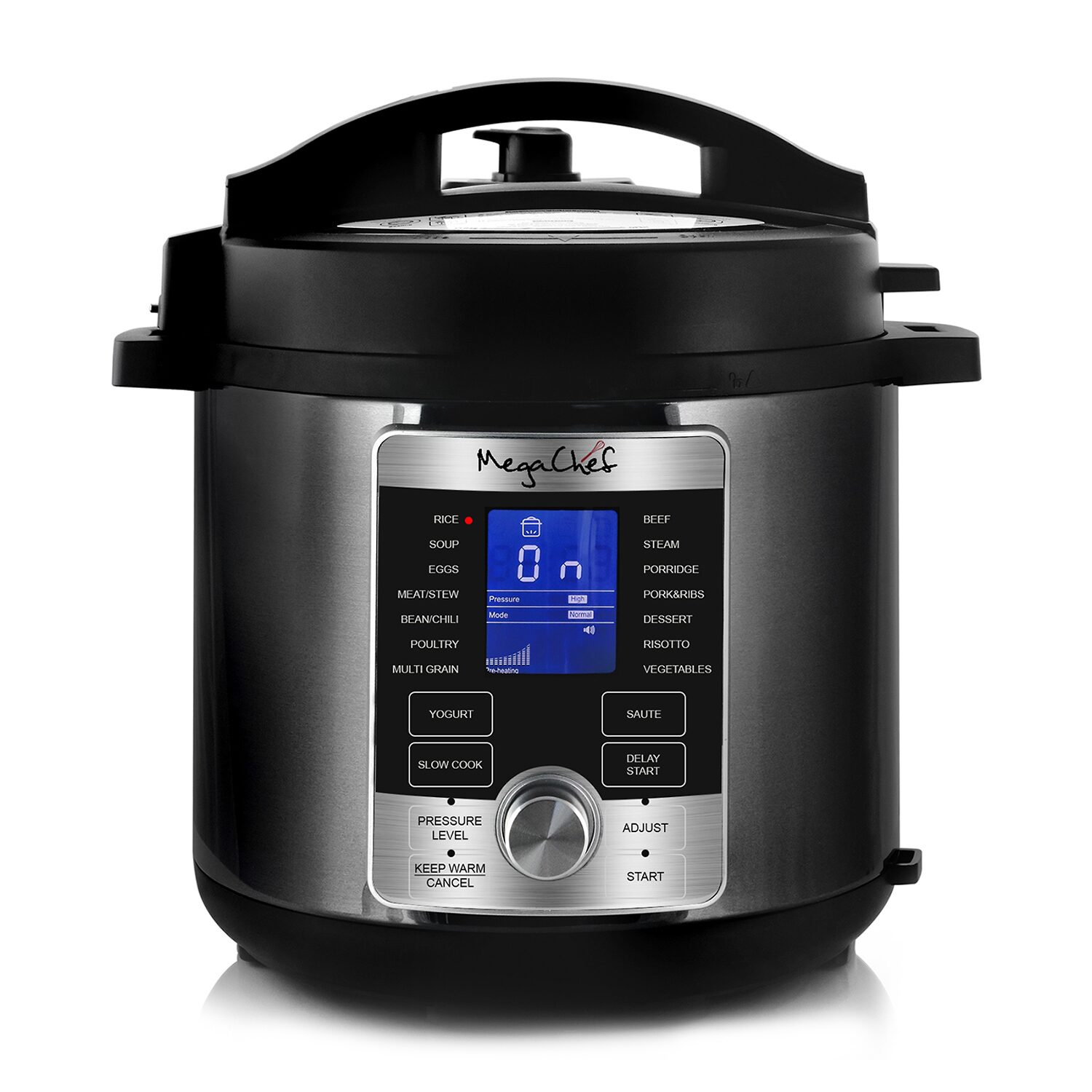 MegaChef Stainless Steel Pressure Cooker