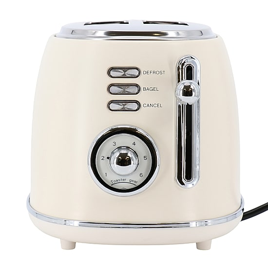 Megachef 7-Cup Stainless Steel Electric Kettle and 2-Slice Toaster Combo Set