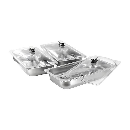 MegaChef Electric Triple 2.63 Quart Buffet Server