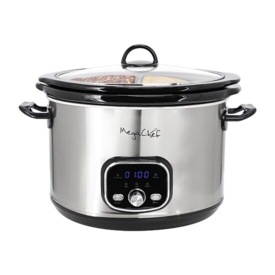 MegaChef 6 Qt Slow Cooker