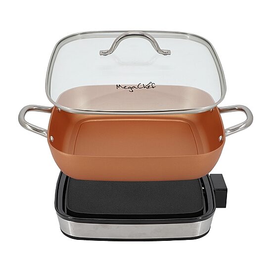 MegaChef Electric Skillet