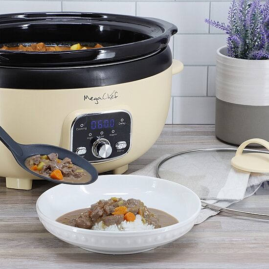 MegaChef 6 Qt Slow Cooker